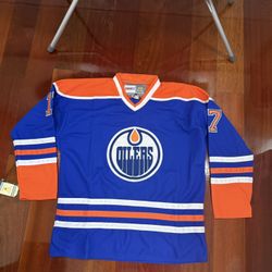 Jarri  Blue Jersey W/ HOF 2001 | Beckett COA