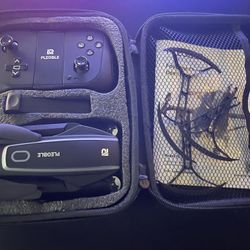 Plegble Foldable Camera Drone w/ Controller, Case & Extras
