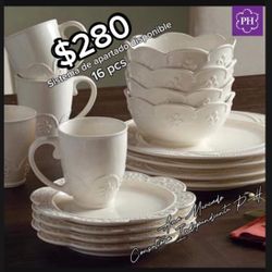 Princess House Marbella Set 16pcs