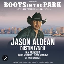 Boots In The Park VIP And Meet & Greet Tickets 