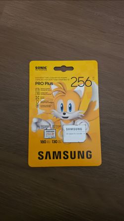 Samsung Pro Plus 256GB Micro SD Memory card for action cameras, drones and etc