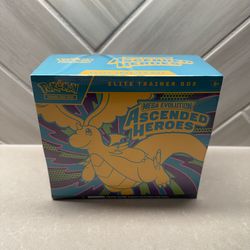 Pokemon Ascended Heroe’s Elite Trainer Box