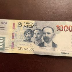 Billete De 🇲🇽 Mexico