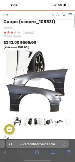 S13 Silvia 240sx Front Fenders
