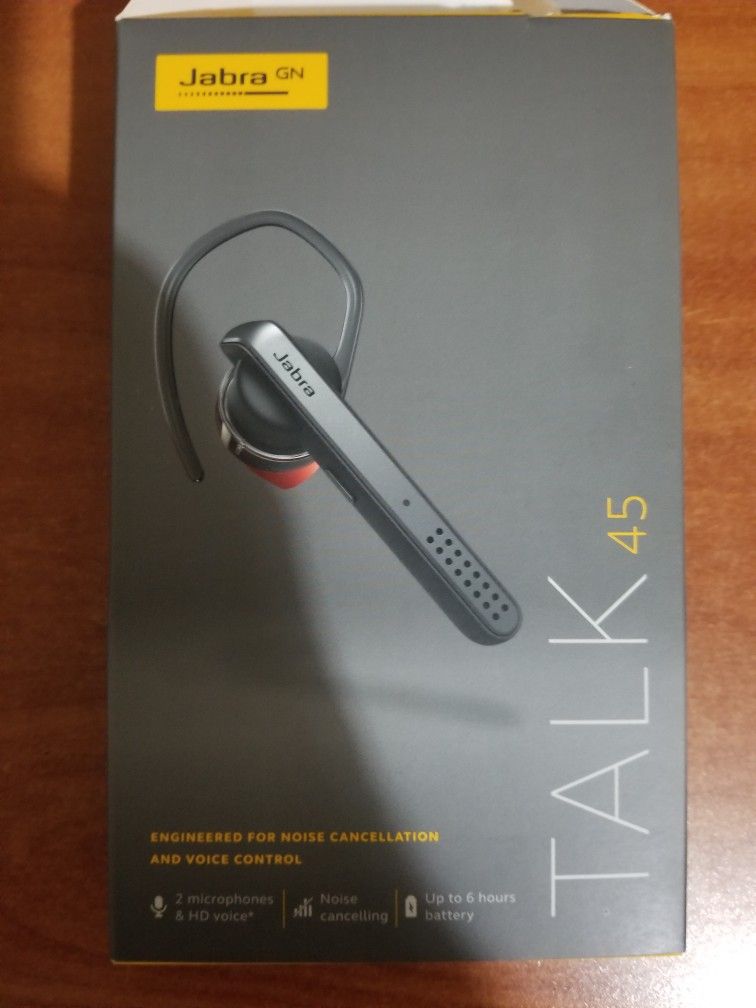 Jabra GN Talk 45 Noise Cancellation Bluetooth Headset Wireless 

