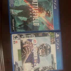 Battlefield 2042 PS4, Madden NFL 21 