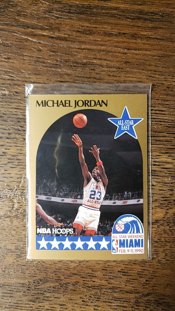 Rare Michael Jordan AllStar East NBA Basketball Card for