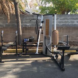 Total Gym & Weight Lifting Bench