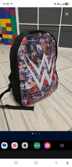 WWE Wrestling Bookbag