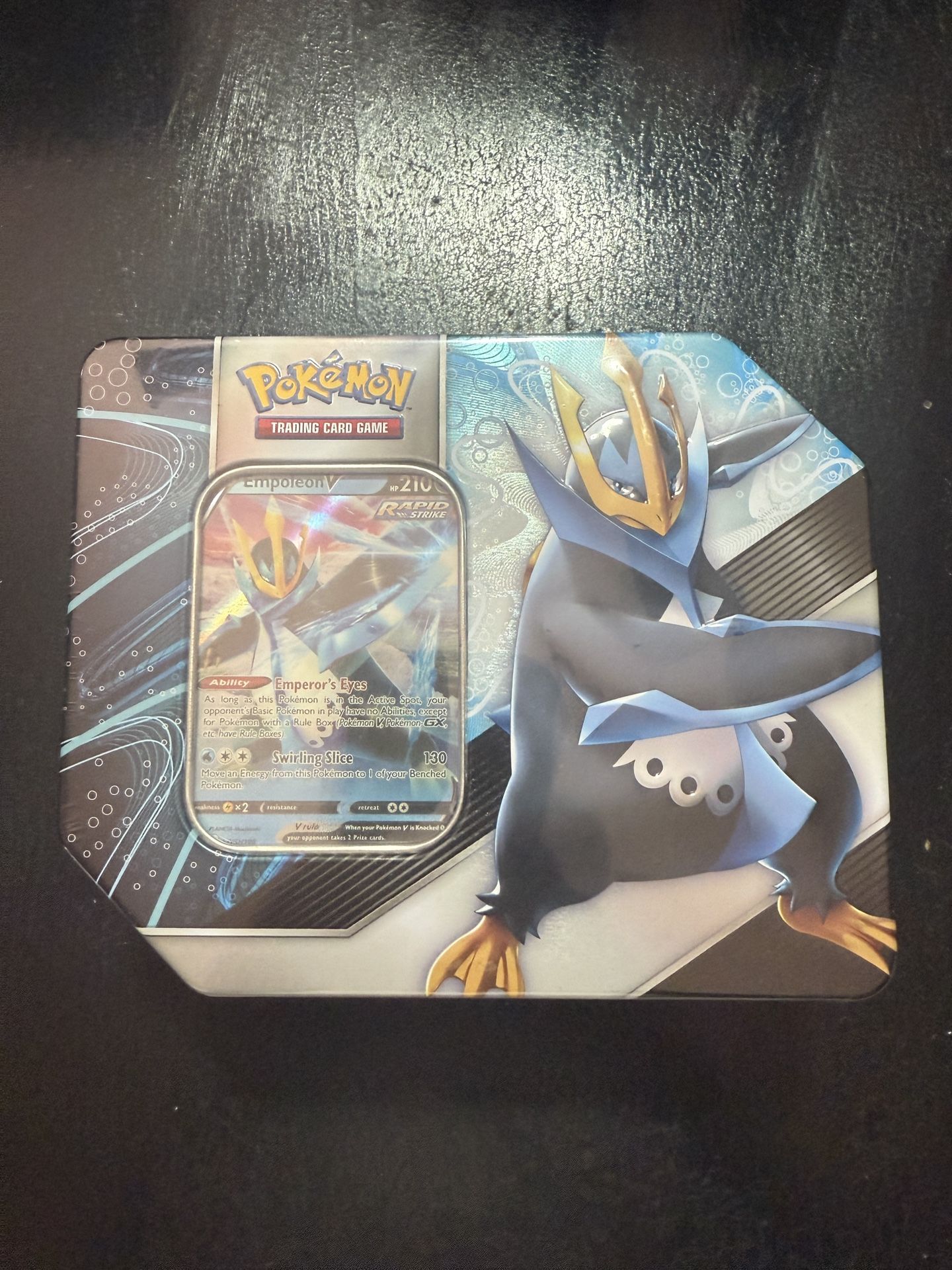 Pokemon TCG V Strikers Tin Empoleon V