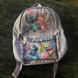 Stitch and Angel Small Backpack 