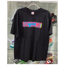 Supreme All Over Tee - Black Large