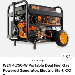 Generator Dual Fuel Portable