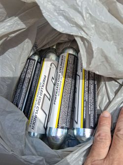 4 JT refilled CO2 Cartridges