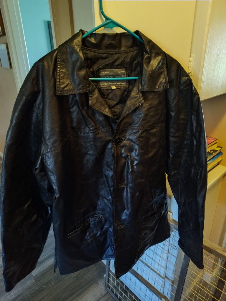 leather Jacket & Trench Coat 