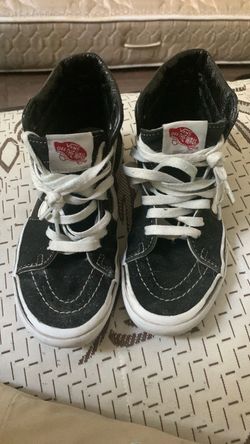 Vans SK8-Hi Black Suede High-Top Sneakers