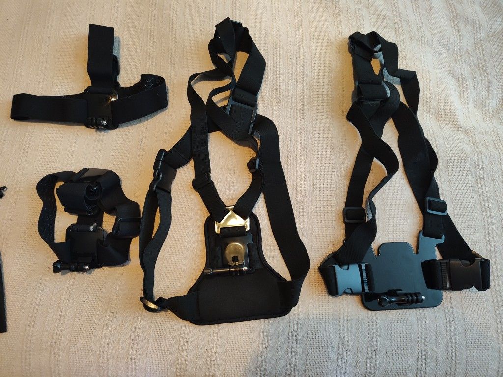 GoPro Compatible Head &Chest Harnesses (4)