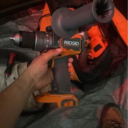 New Max  OutPut  Ridgid  18v Hammer/drill Brand Spanking New 