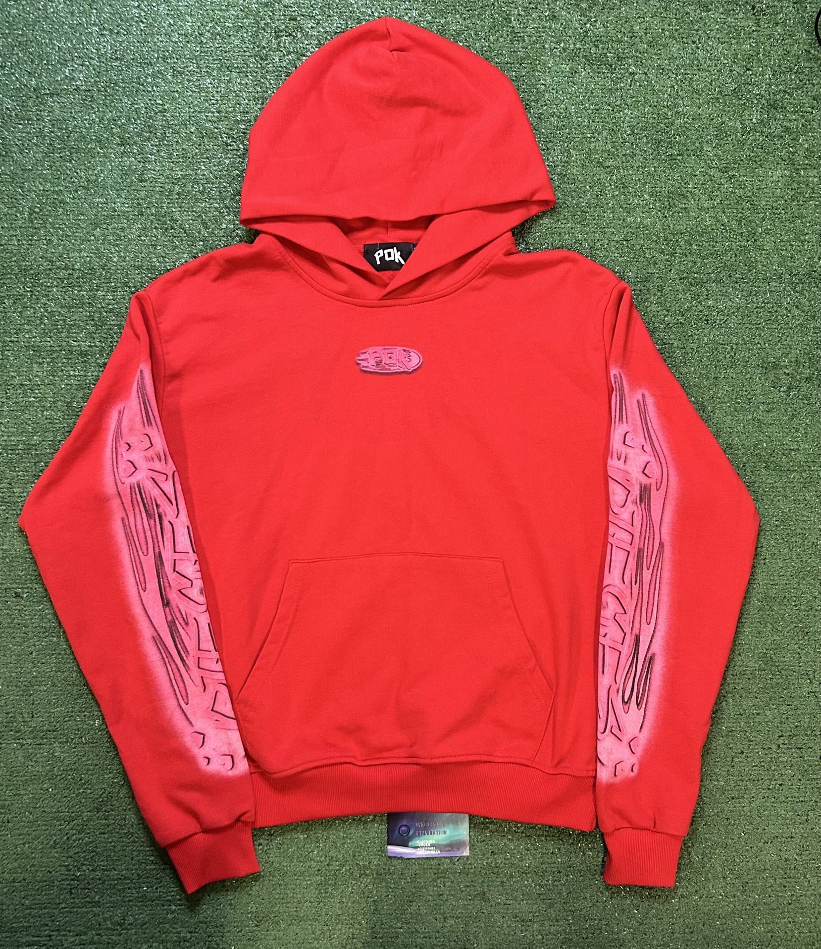 Pieces of knowledge red hoodie
