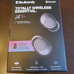 Brand New Skullcandy Jib True Wireless Bluetooth Earbud/Headphones