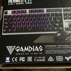 GAMDIAS KEYBOARD