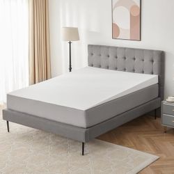 Mattress Wedge Only, 5-Inch Queen Inclined Bed Wedge Mattress Topper for Acid Reflux, GERD, Neck & Back Pain, Snoring, Adjustable Elevator Under Mattr