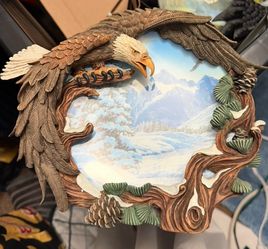 Bald Eagle 3D Decorative Wall Plaque