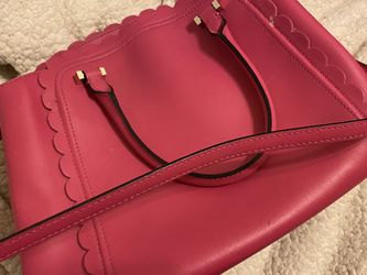 Kate Spade Pink Scallop Purse