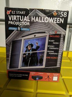 Virtual Halloween Projector