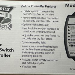 DFC2 Pro Series Deluxe Duel Float Switch & Controller with High Water Alarm Sensor