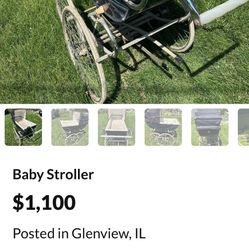 Antique Baby Stroller
