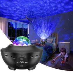 Galaxy Projector 3 In 1 Night Light With Bluetooth Speaker 