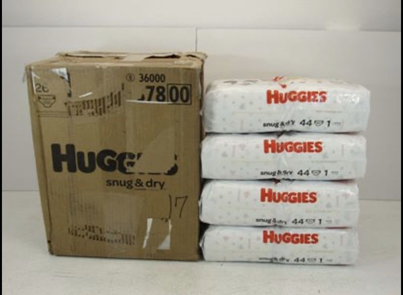 Huggies Snug & Dry Disposable Diapers Size 1 176 Count