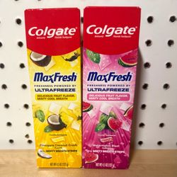 Brand New Colgate MaxFresh - $3 for both