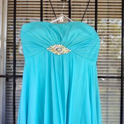 Strapless Ladies Dress 