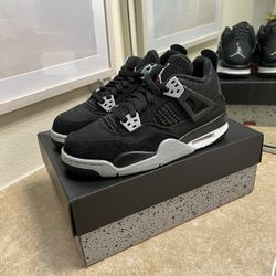Jordan 4 Black Canvas 5y 6.5w Sold