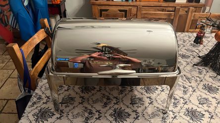 Stainless Steel Roll Top Chafing Dish