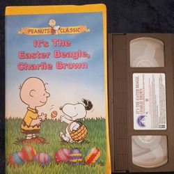 Peanuts: IT'S THE EASTER BEAGLE, CHARLIE BROWN (VHS-1974)