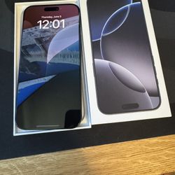 iPhone 16 Pro Max 256gb Xfinity Locked Carrier
