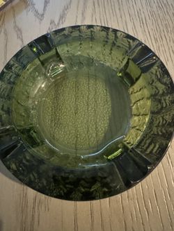 Vintage Blenko Glass Ashtray