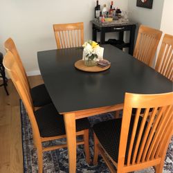 Table and 6 Chairs