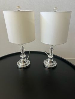2 Crystal lamps