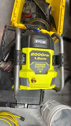 ryobi pressure washer with gun and hose