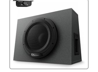 Pioneer TS-WX1210A 12” Subwoofer – 1300W Max, Built-in Amp for Easy Bass Upgrade, Enclosure Included, Amp Included, High-Level Input, Works with Most 