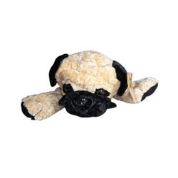 Vintage DGE Carousel Toys Dog Pug Stuffed Animal Plush 22" Large Soft Plush