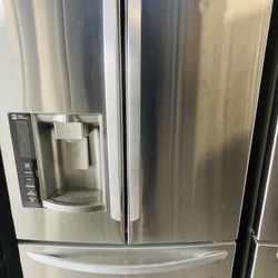 Lg Stainless Steel French Door Refrigerator 