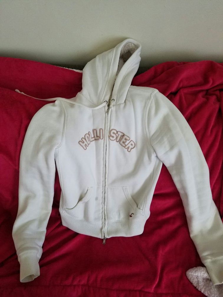 Zipped Holloster hoodie