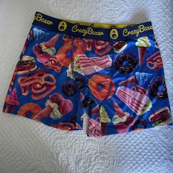 NWOT  CRAZY BOXER Foodie Fast Food Boxer Briefs L