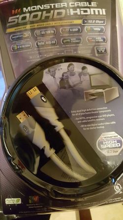 Monster Cable 500Hd hmi