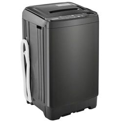 Compact Portable Washing Machine - 2.3 Cu.ft. Capacity, 8 Water Levels/10 Programs - Ideal for Small Spaces - Multifunctional & Energy Efficient - Use